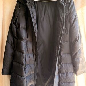 Zella Women's Black Puffer Coat